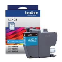 CARTUCHO BROTHER LC402C CYAN, RENDIMIENTO 550 PAGINAS CARTUCHO BROTHER LC402C CYAN, RENDIMIENTO 550 PAGINAS